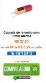 Cápsula para Remédio com Alarme