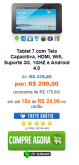 Tablet 7 com Tela Capacitiva
