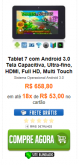 Tablet 7 com Android 3.0