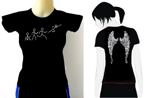 Camiseta Banner Anjo