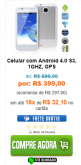 Celular S3 com Android