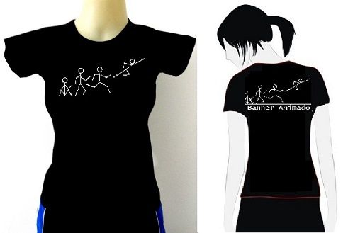 Camiseta Baby Look BA