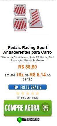 Pedais Antiaderentes