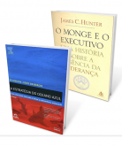 Kit Livros A Estratégia do Oceano Azul + O Monge e o Executi